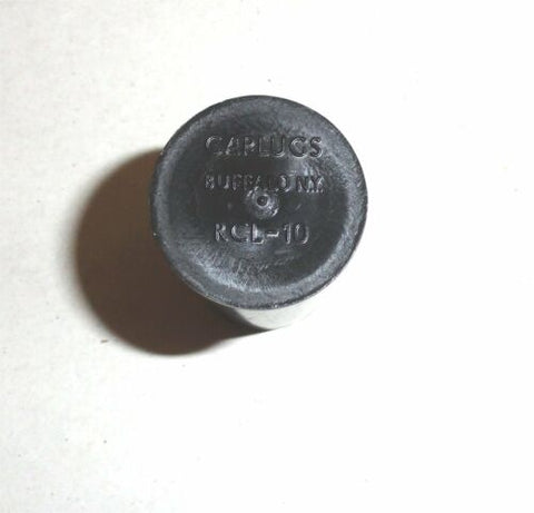 Caplugs RCL-10 Plastic 7/8 Black Muzzle Caps Cover Plug