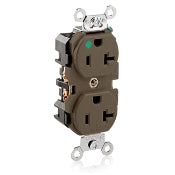 Leviton: 8300-H, 20 Amp, 120 Volt, NEMA 5-20R, 2P, 3W, Hospital Grade - aseiso.co