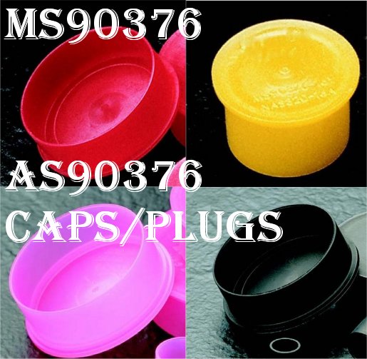 MS90376-25RB, AS90376, Conductive Caps for Threaded Connectors - ASEISO ...