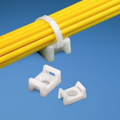 Panduit: TM3A-C, TM3A-M, White Cable Tie Mount (100ea/bag) - aseiso.co