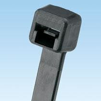 Panduit: PLT3S-C0, PLT3S-M0, Black Cable Tie (100ea/bag) - aseiso.co